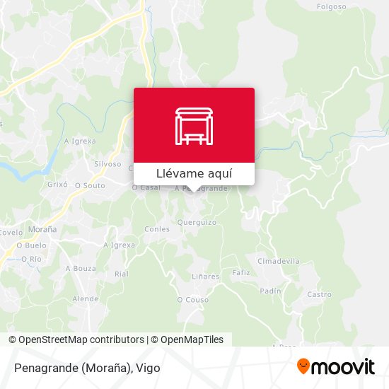 Mapa Penagrande (Moraña)