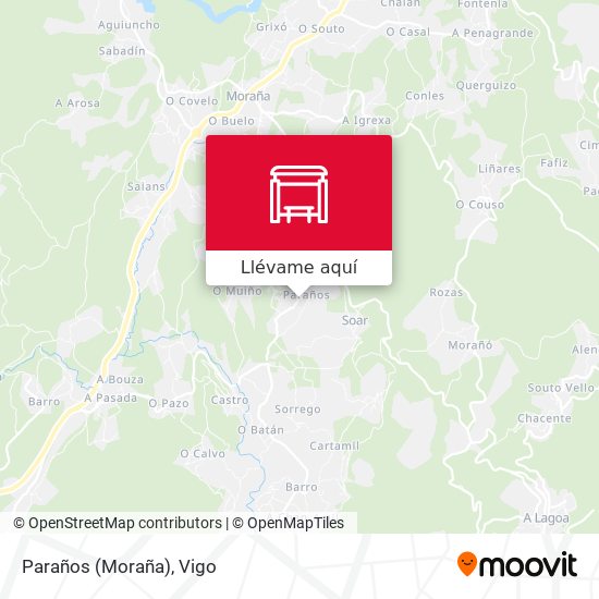 Mapa Paraños (Moraña)