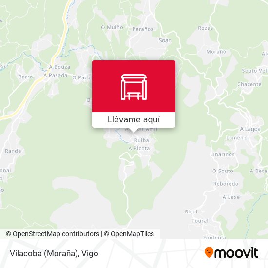 Mapa Vilacoba (Moraña)