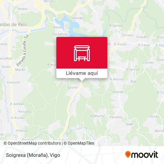 Mapa Soigrexa (Moraña)