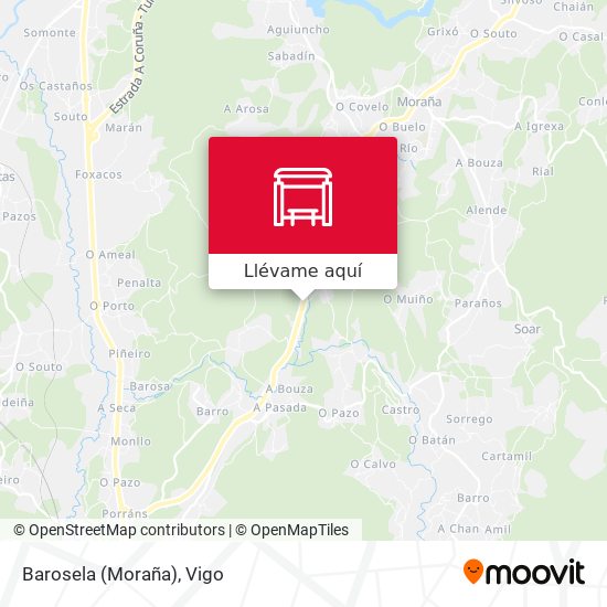 Mapa Barosela (Moraña)