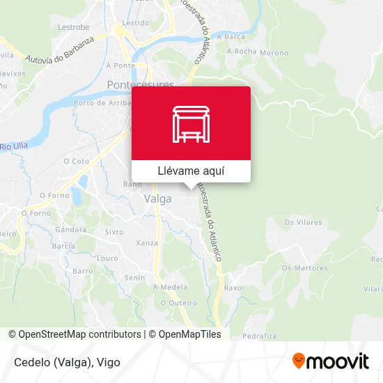 Mapa Cedelo (Valga)