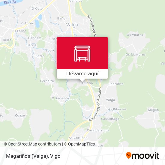Mapa Magariños (Valga)