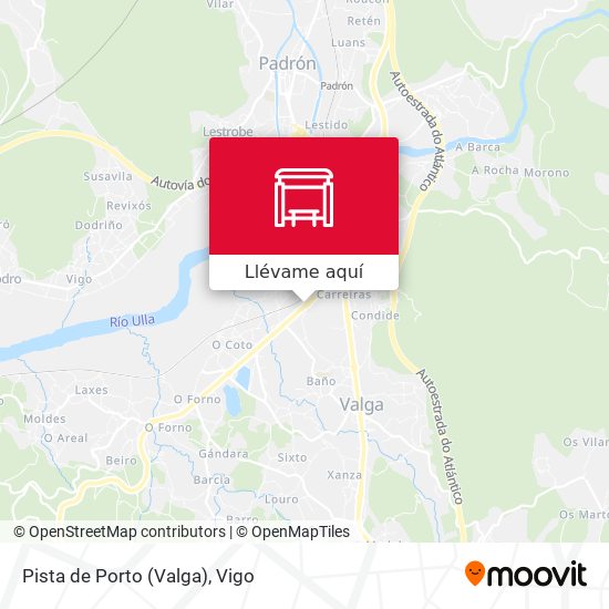 Mapa Pista de Porto (Valga)