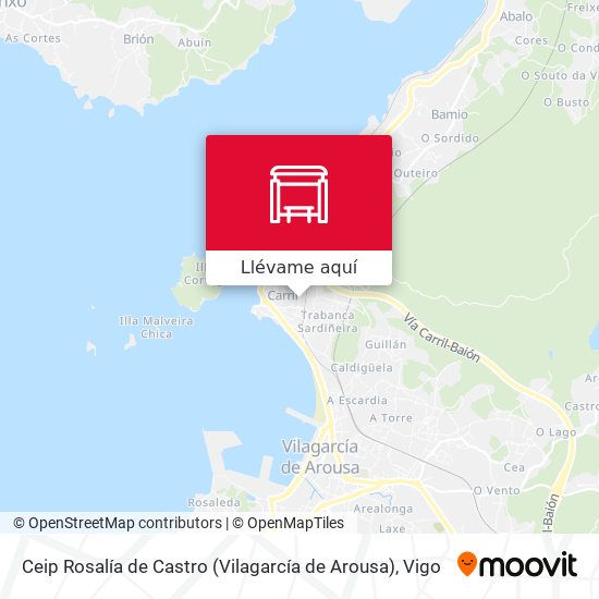 Mapa Ceip Rosalía de Castro (Vilagarcía de Arousa)