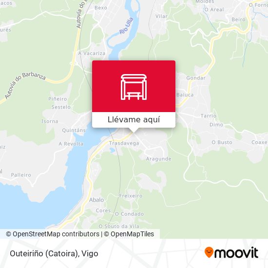 Mapa Outeiriño (Catoira)
