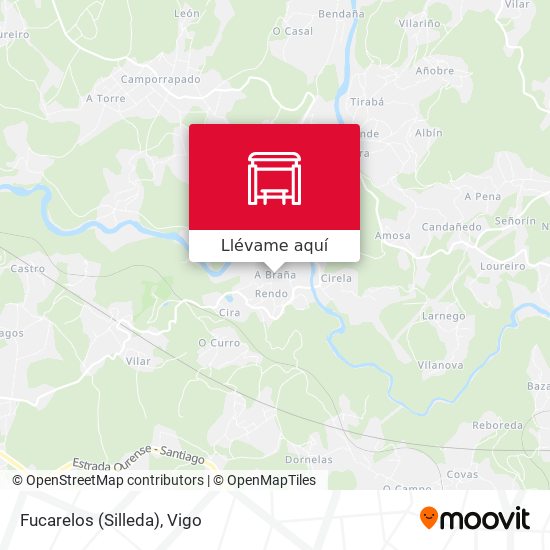 Mapa Fucarelos (Silleda)