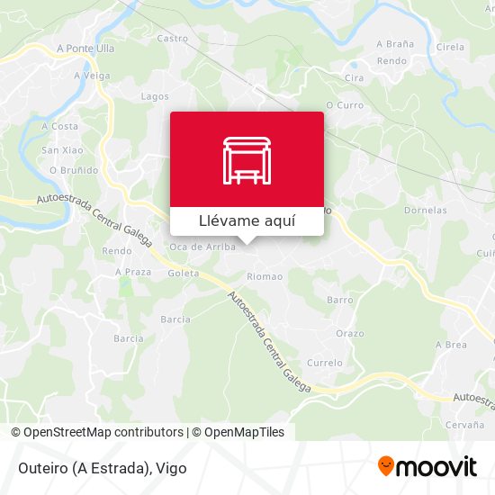 Mapa Outeiro (A Estrada)