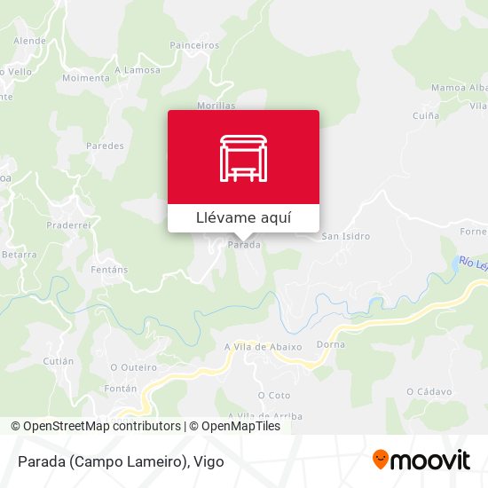Mapa Parada (Campo Lameiro)