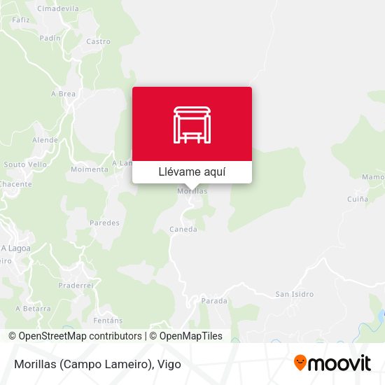 Mapa Morillas (Campo Lameiro)