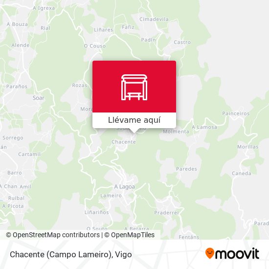 Mapa Chacente (Campo Lameiro)