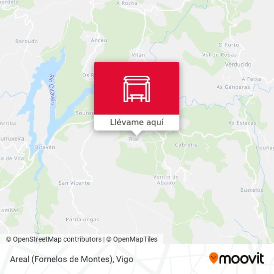 Mapa Areal (Fornelos de Montes)