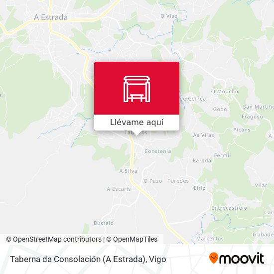 Mapa Taberna da Consolación (A Estrada)