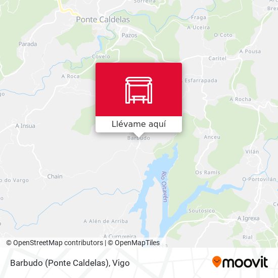 Mapa Barbudo (Ponte Caldelas)