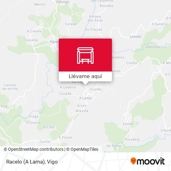 Mapa Racelo (A Lama)