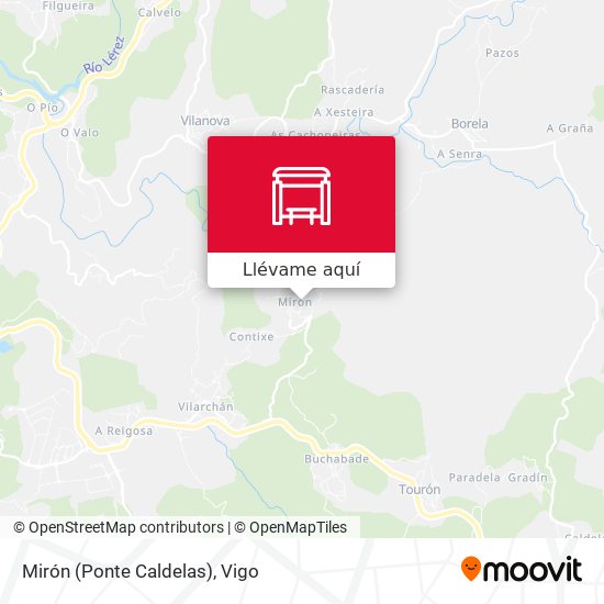 Mapa Mirón (Ponte Caldelas)