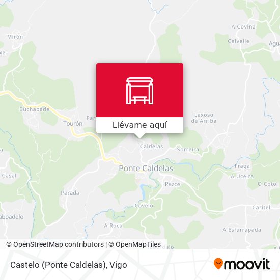 Mapa Castelo (Ponte Caldelas)