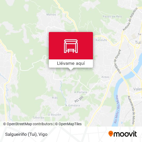 Mapa Salgueiriño (Tui)