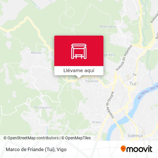 Mapa Marco de Friande (Tui)