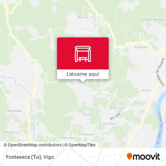 Mapa Fonteseca (Tui)