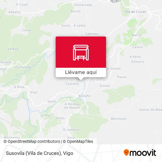 Mapa Susovila (Vila de Cruces)