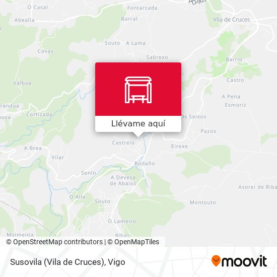 Mapa Susovila (Vila de Cruces)