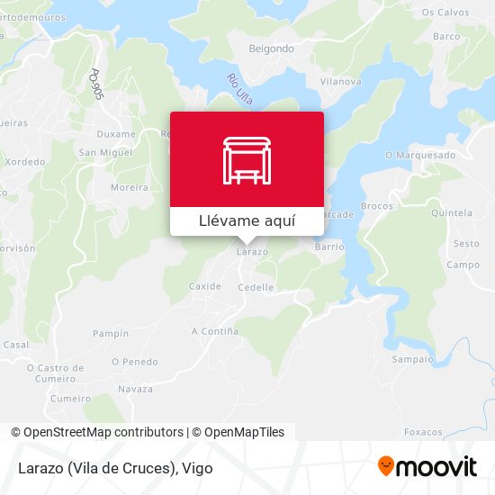Mapa Larazo (Vila de Cruces)