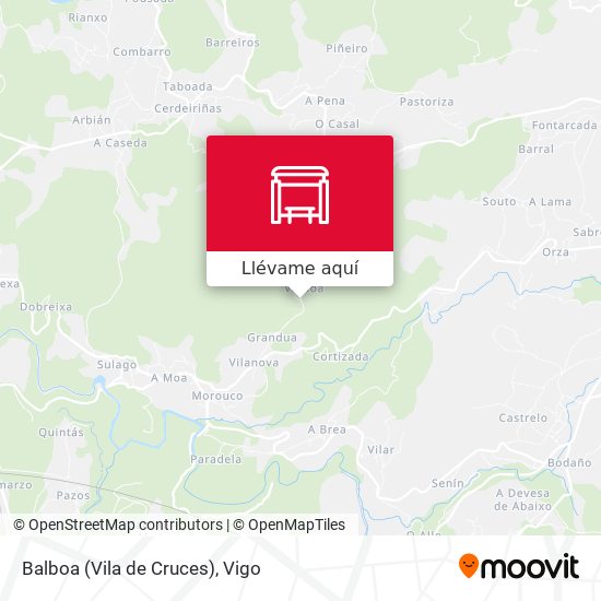 Mapa Balboa (Vila de Cruces)