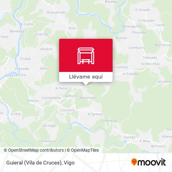 Mapa Guieral (Vila de Cruces)