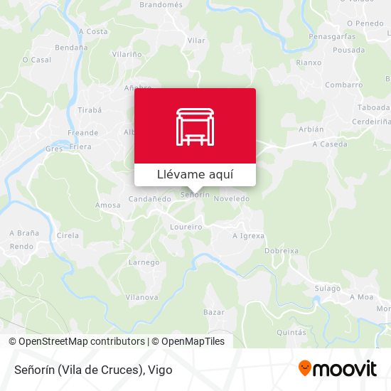 Mapa Señorín (Vila de Cruces)