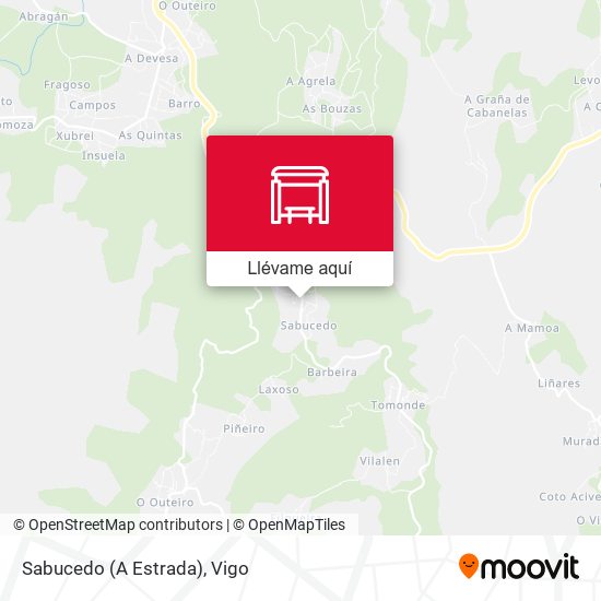 Mapa Sabucedo (A Estrada)
