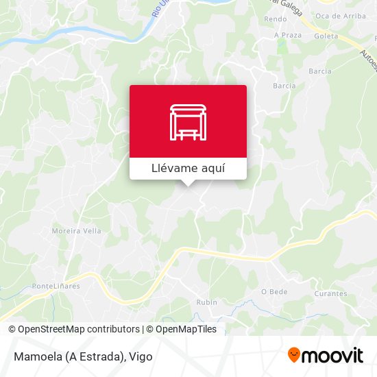 Mapa Mamoela (A Estrada)