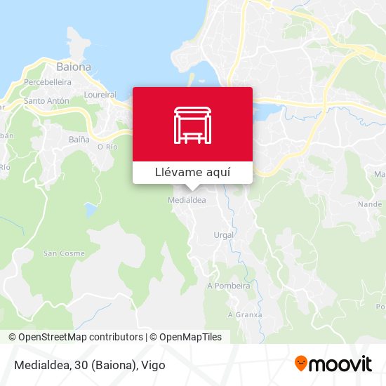 Mapa Medialdea, 30 (Baiona)