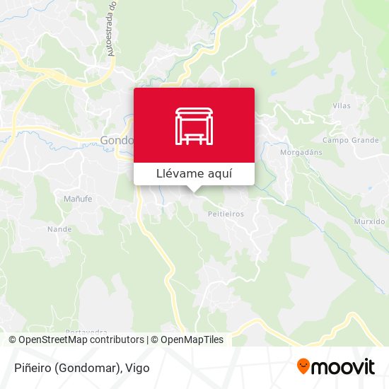 Mapa Piñeiro (Gondomar)