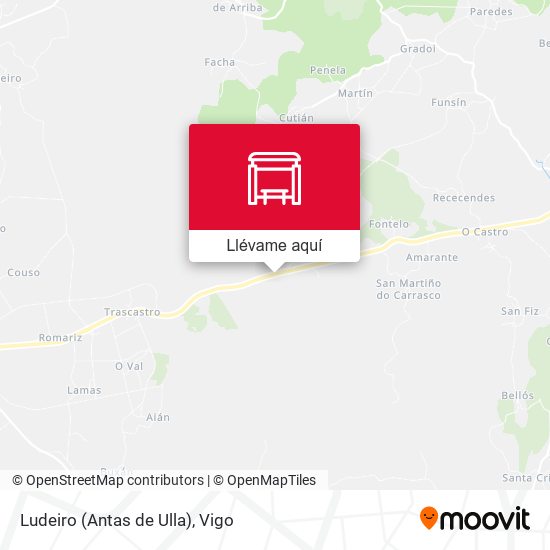 Mapa Ludeiro (Antas de Ulla)