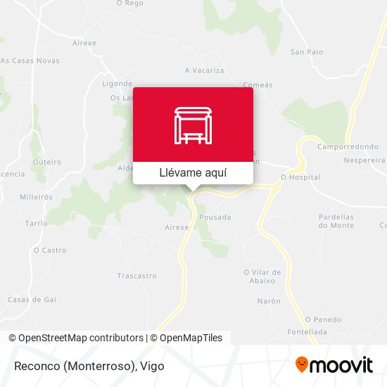 Mapa Reconco (Monterroso)