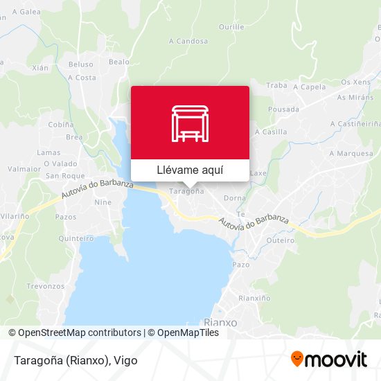 Mapa Taragoña (Rianxo)