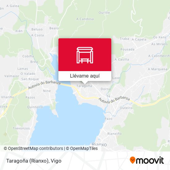 Mapa Taragoña (Rianxo)