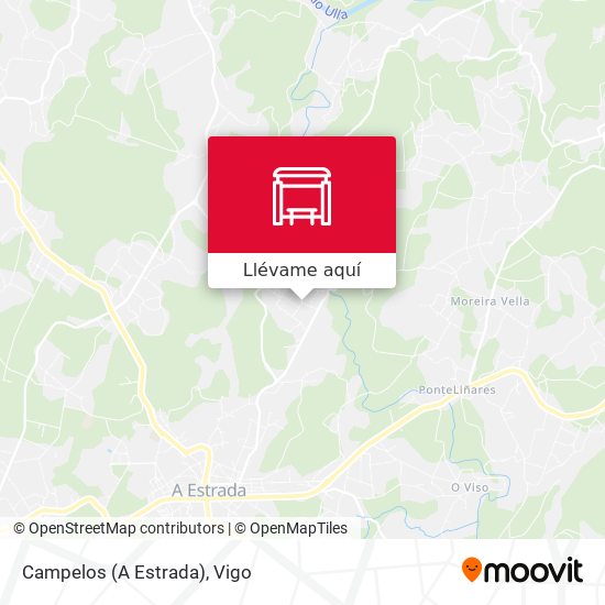 Mapa Campelos (A Estrada)