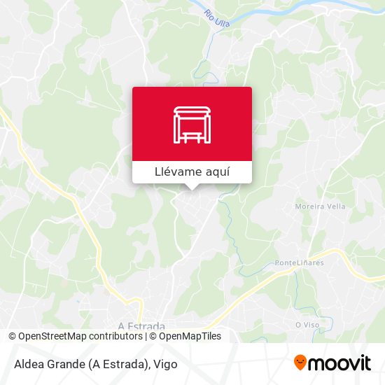 Mapa Aldea Grande (A Estrada)
