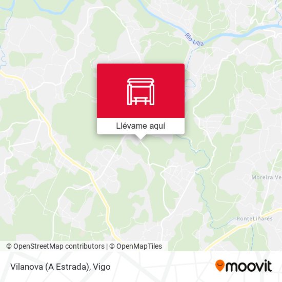 Mapa Vilanova (A Estrada)