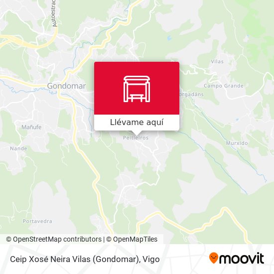 Mapa Ceip Xosé Neira Vilas (Gondomar)