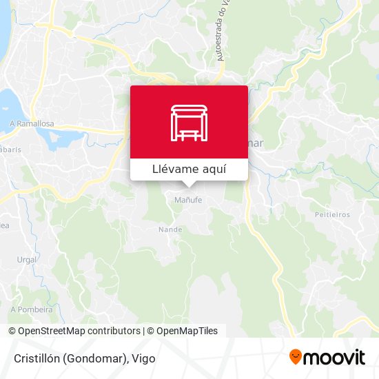 Mapa Cristillón (Gondomar)