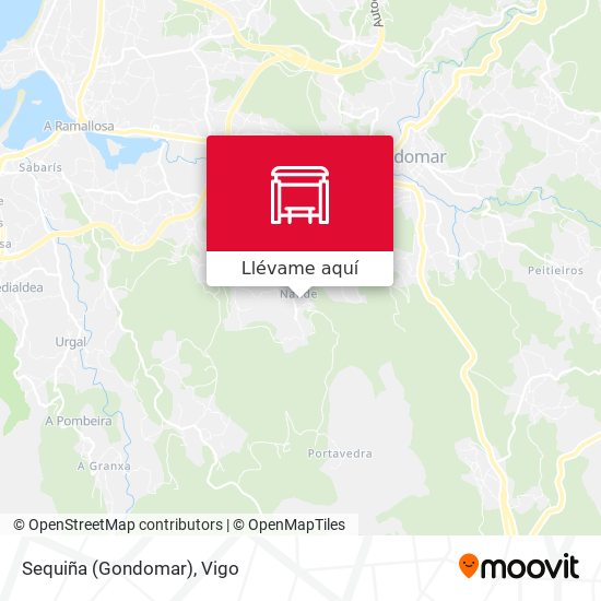 Mapa Sequiña (Gondomar)