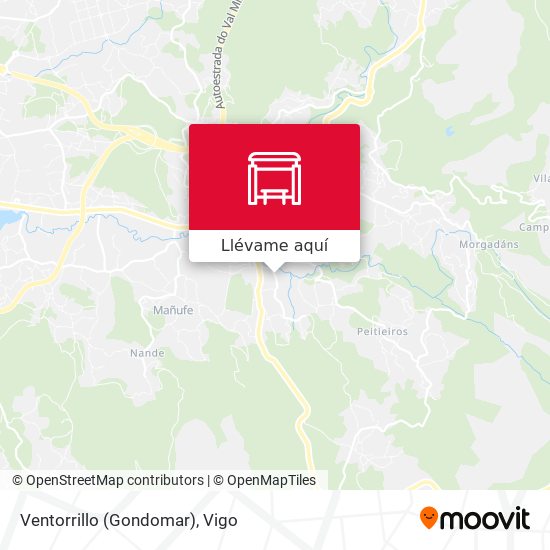 Mapa Ventorrillo (Gondomar)