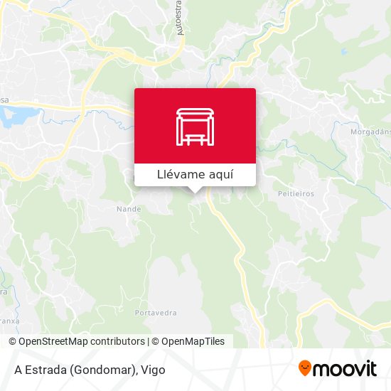 Mapa A Estrada (Gondomar)