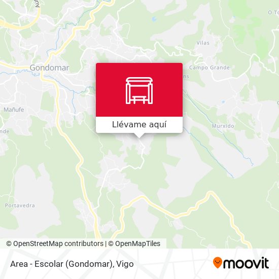 Mapa Area - Escolar (Gondomar)