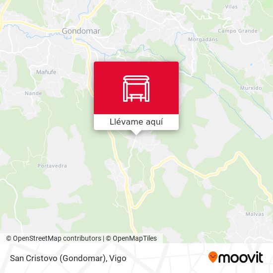Mapa San Cristovo (Gondomar)