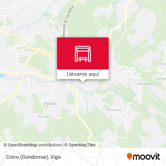 Mapa Cotro (Gondomar)