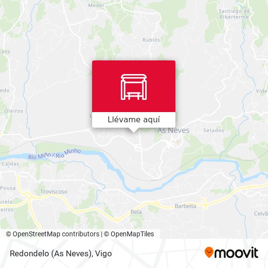 Mapa Redondelo (As Neves)